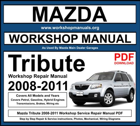 free service manual for mazda tribute Reader